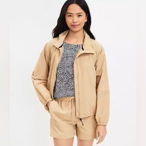 LOFT Lou & Grey Windbreaker | Tan | Seaside Sand | Women’s Small